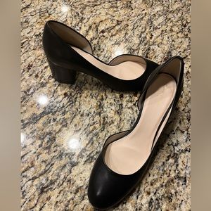 COLE HAAN GRAND OS DAINA
D'ORSAY BLOCK-HEEL PUMPS, BLACK SZ 8 NWOT
